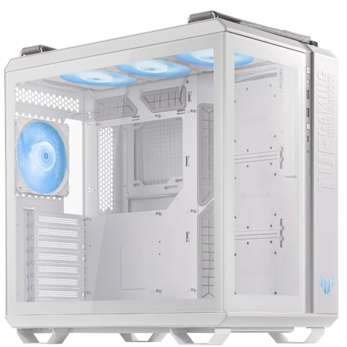 Boitier ASUS TUF GT502 Plus White / 4 ventilateurs ARGB / USB-C