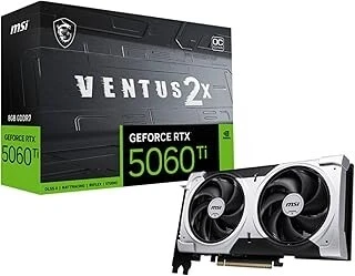 CARTE GRAPHIQUE MSI GEFORCE RTX 5060TI 8GB VENTUS 2X