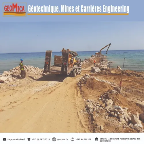 GEOTECHNIQUE, MINES ET CARRIERES ENGINEERING - ETUDE DE SOL - ALGÉRIE