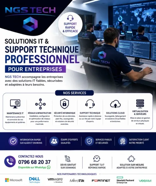 Solutions IT & Support Technique Professionnel pour Entreprises