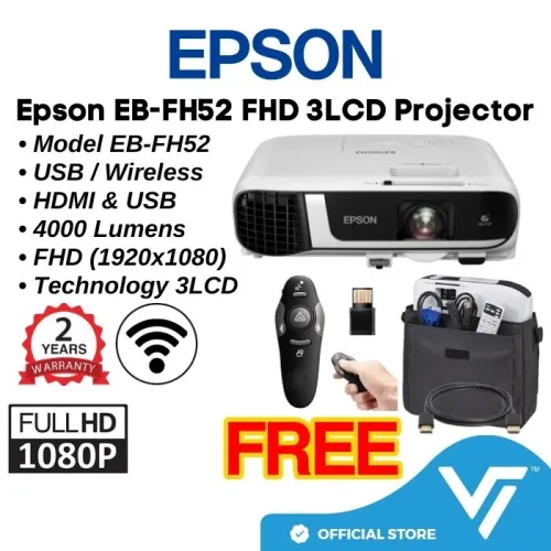 Projector epson EB-FH52
