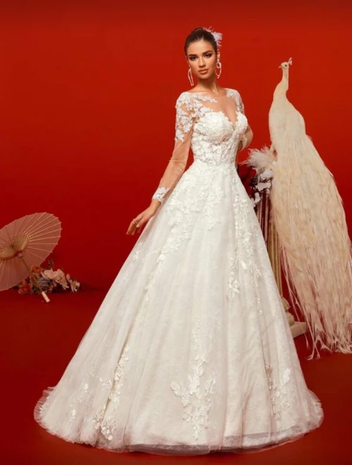 Robe blanche de mariée
