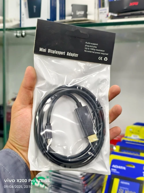 Cable display minidisplay