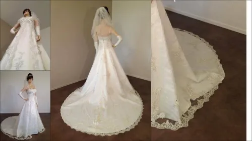 Lots de robes de mariées 