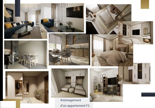 Services de conception 3D, design intérieur & extérieur, (rendus réalistes)