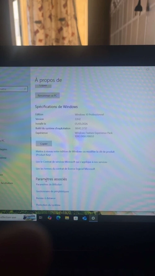 Dell i5 128 gb 8 gb ram avec chargeur original