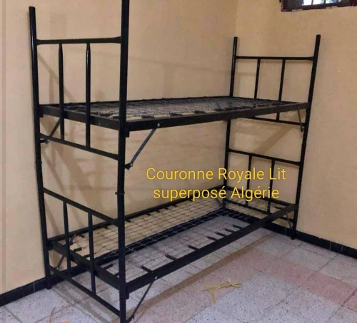 Lit superposé métallique