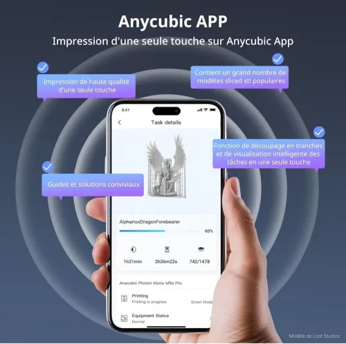 Imprimante 3D Anycubic M5s pro 