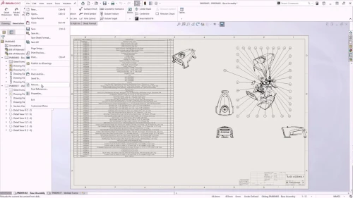 Conception mécanique  SolidWorks  تصميم ميكانيكي