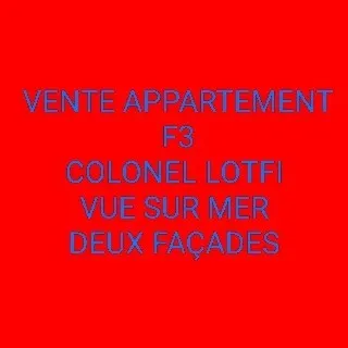 Vente Appartement F3 Alger Bab el oued