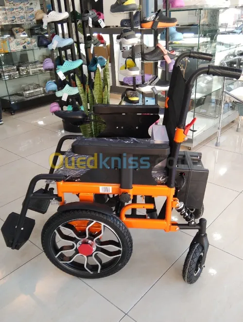 Fauteuil Roulant Electrique Pliable Léger كرسي متحرك كهربائي
