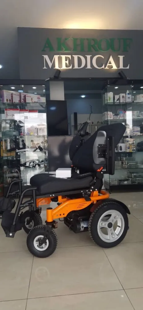 Fauteuil Roulant Électrique Puissant, Confortable, Siège auto
