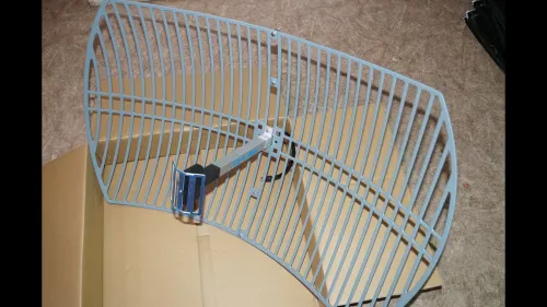 Antenne parabolique 24 dbi, ANT2424B. 2.4Ghz   CPE WiFi d'extérieur à forte puissance 5GHz 150Mbps