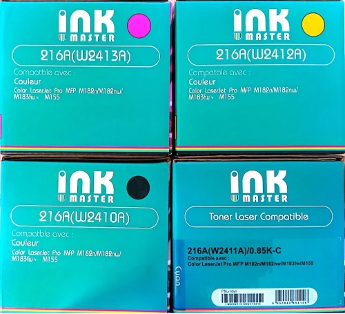 Toner Compatible HP 216A (Série W2410A) pour M182 / M183