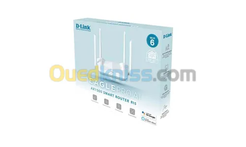 D-LINK R15 SMART ROUTER AX1500 EAGLE PRO AI WIFI6 