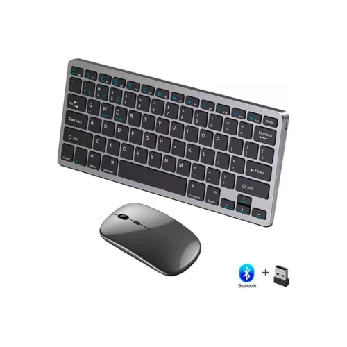 Pack Clavier + Souris sans Fil & Bluetooth Weibo WB-8077 | 2.4G & BT 5.0