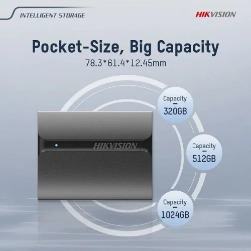  SSD Portable HIKSEMI T300S 2To | Vitesse 560 Mo/s | Neuf