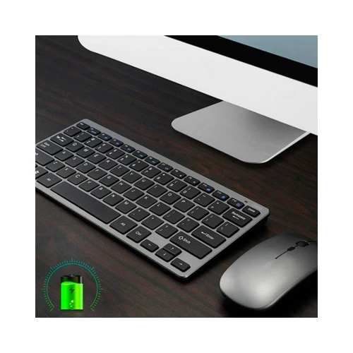 Pack Clavier + Souris sans Fil & Bluetooth Weibo WB-8077 | 2.4G & BT 5.0