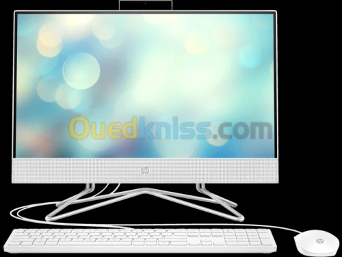 HP ALL IN ONE 22-DD2270 CORE 13-1215U / DISQUE DUR 256GB SSD / MEMOIRE 4GB / ECRAN 215*F.D'os/ White
