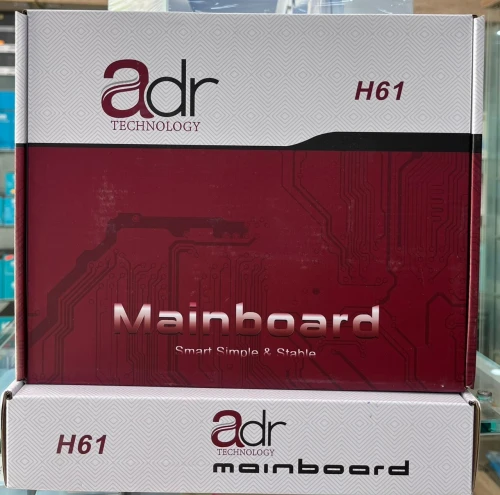 Carte Mère ADR H61 - LGA 1155, Micro-ATX, DDR3 (Neuve)h61