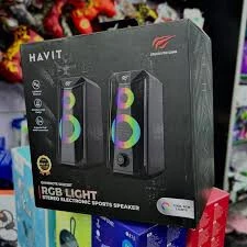 Enceintes Gaming Havit Gamenote SK202BT - Bluetooth, RGB & USB - Neuves