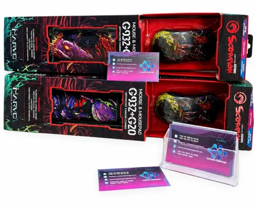 Combo Gaming Marvo Scorpion G932 + G20 (Souris + Tapis)