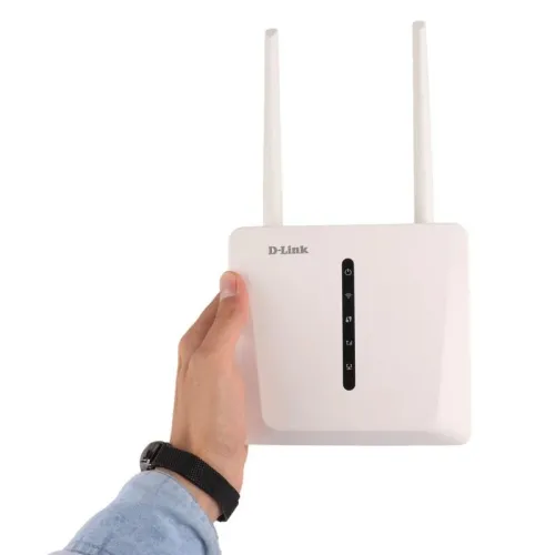 D-Link DWR-M961V Modem 4G LTE Routeur Wi-Fi Double Bande Jusqu'à 1200 Mbps avec Port SIM Intégré