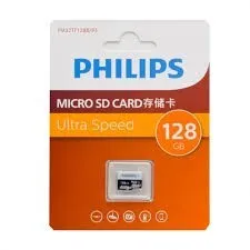 Carte Mémoire Micro SD Philips 128Go Ultra Speed V30 - Idéal 4K & Gaming