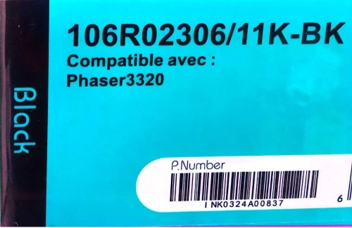 Toner Compatible Xerox 106R02306 - Marque INK MASTER - Qualité Premium