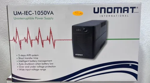 ONDULEUR UNOMAT UPS UM 1050VA 4 SORTIES IEC