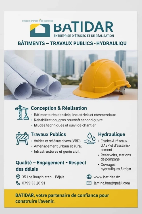 Entreprise générale de bâtiment TCE
