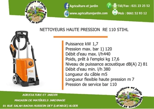 nettoyeur haute pression STIHL RE110