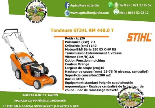 TONDEUSE A GAZON 448.0T STIHL 