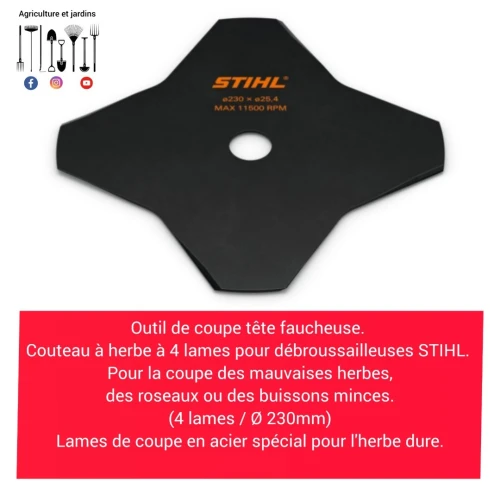 Disques pour débroussailleuse