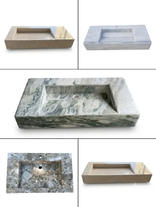 Lavabo marbe sur commande