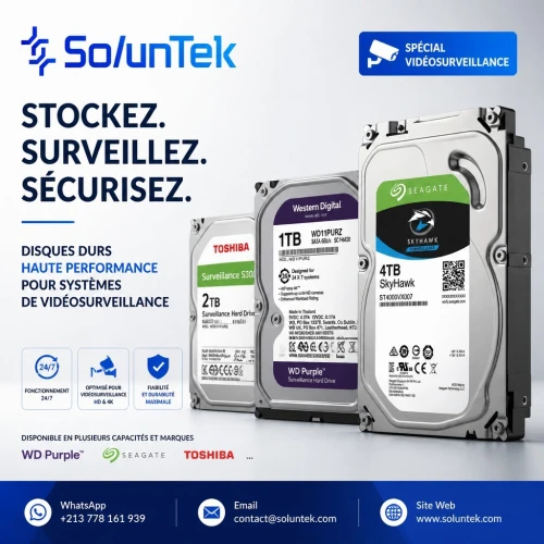 Disques Dur HDD Vidéosurveillance