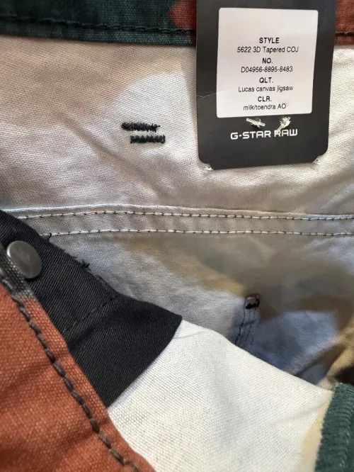 G-STAR RAW elwood X25 collaboration PHARRELL WILLIAMS EDITION LIMITÉE  Taille  34 -36 - 38