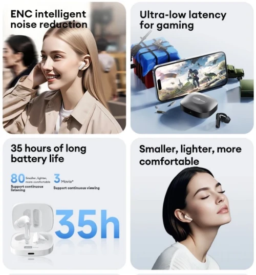 LENOVO LE209 Écouteurs Bluetooth Sans Fil 2026