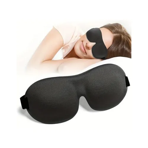 Masque de Sommeil 3D Ergonomique - Occultation Totale & Confort Voyage