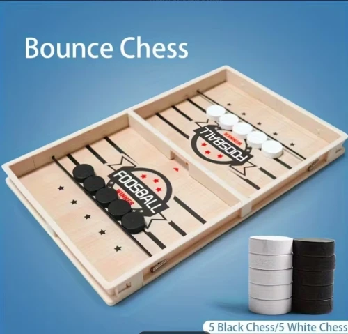 Jeu Bounce Chess / Palet - Duel de Vitesse & Réflexes Catapulte