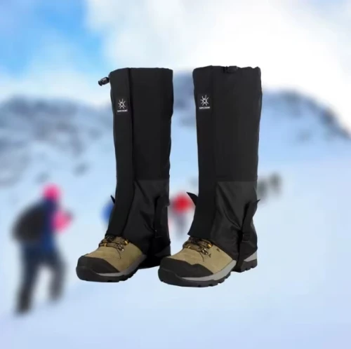 Guêtres de Randonnée Imperméables Hautes - Protection Totale (Neige, Boue, Pluie)