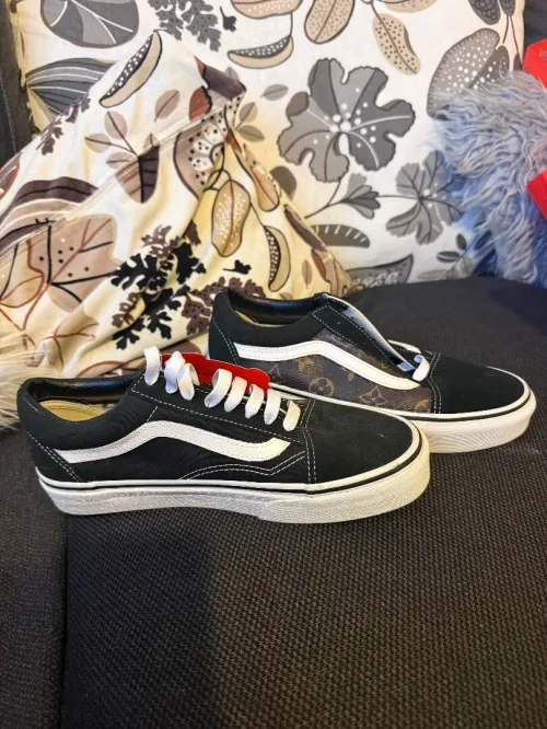 Vans Basket à imprimé Louis Vuitton