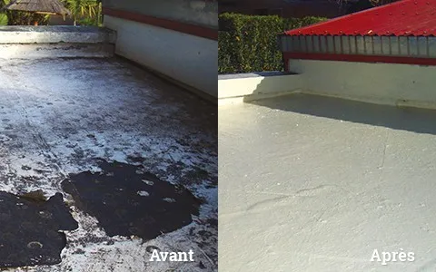 Travaux d'étanchéité