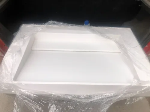 Vasque inclinées sur mesure à Corian DuPont (usa)