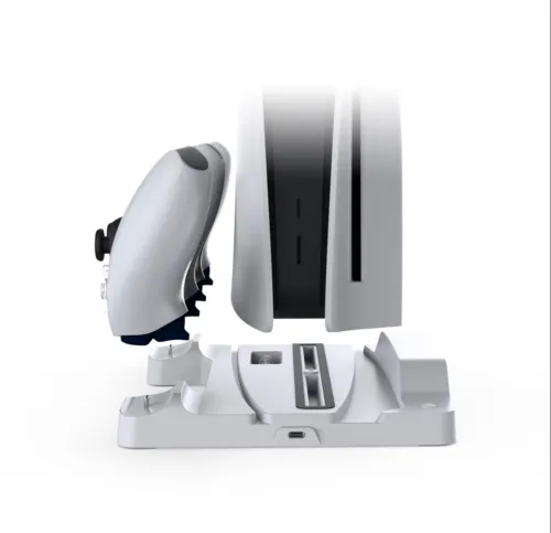 Support Dobe avec Ventilateur et Chargeur pour PS5
