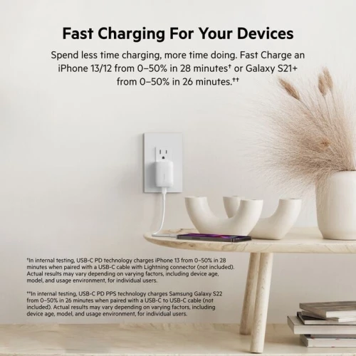 Chargeur belkin mural USB-C 20 W