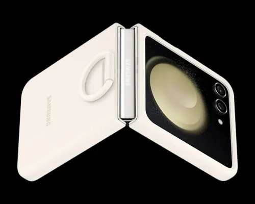 Galaxy Z Flip5 Silicone Case with Ring