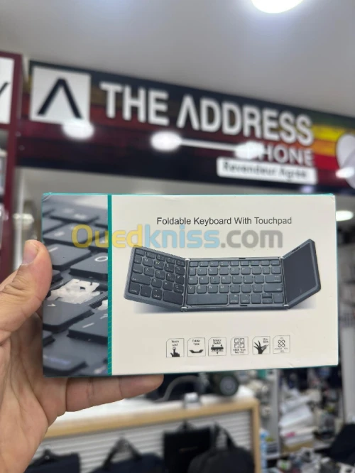 Clavier Sans fil Pliable avec Touchpad