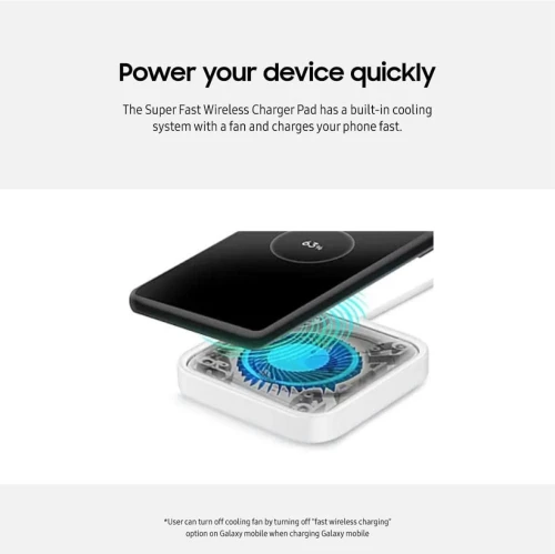 Chargeur Samsung wireless super fast charge 15W