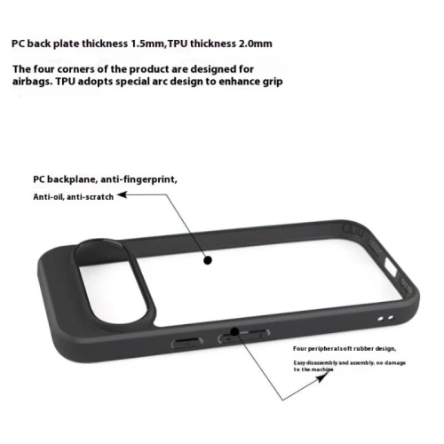 Coque Antichoc Google Pixel 10 Pro Xl Design Transparent Rebord Silicone